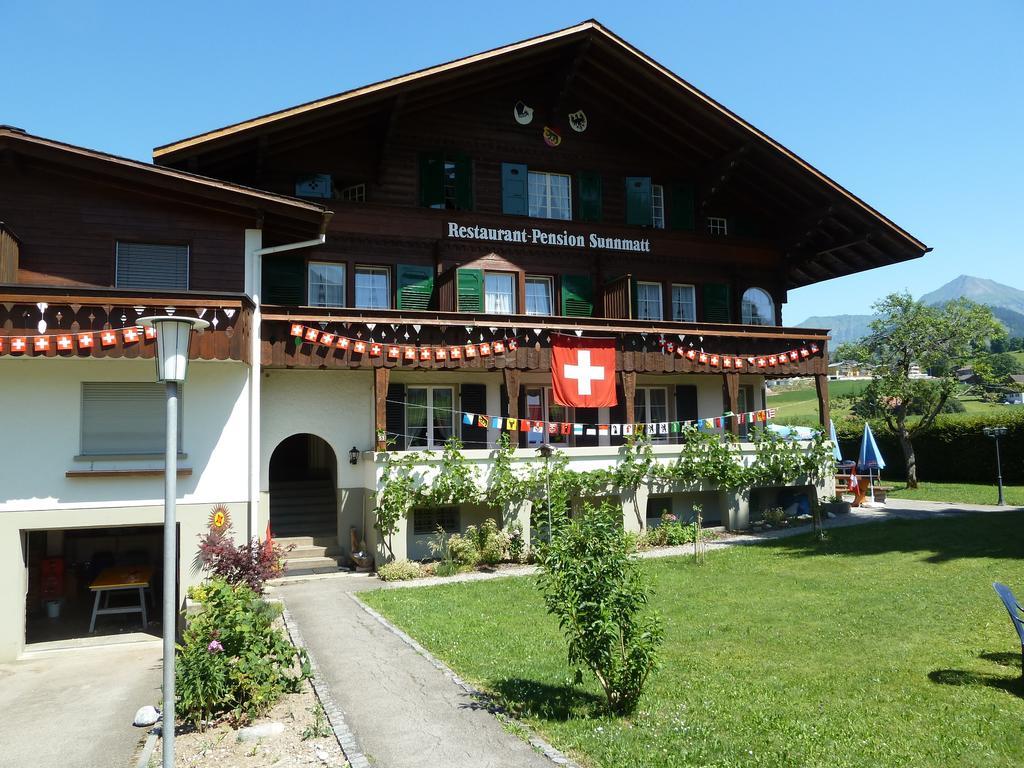 Hotel Restaurant Sunnmatt Aeschi Bei Spiez Ngoại thất bức ảnh