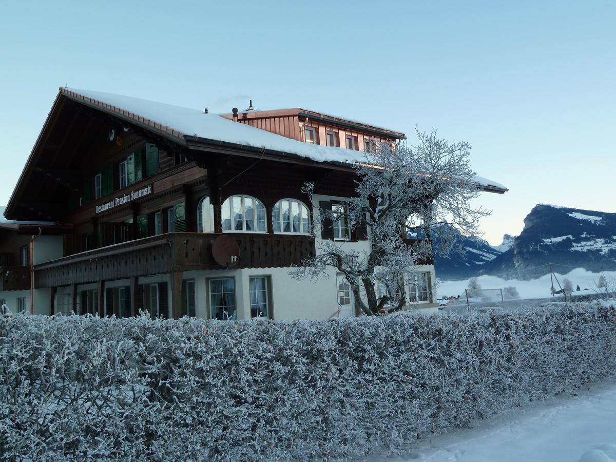 Hotel Restaurant Sunnmatt Aeschi Bei Spiez Ngoại thất bức ảnh